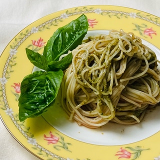 ♦️簡単ランチに ジェノベーゼ素麺